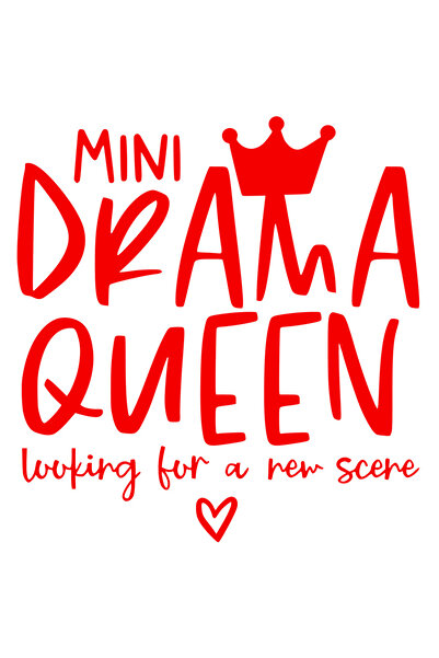 StoryGift Romania Sticker Exterior cu o coroana regala si mesajul "Miniregina...