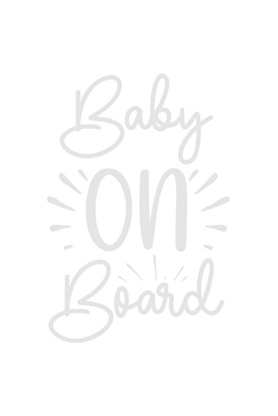 StoryGift Romania Sticker Autocolant 70CM Exterior pentru cei care au un bebe...