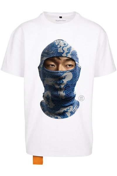 Forgotten Faces Herren Blaclava Heavy Oversized Tee