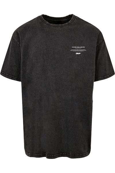 MJ Gonzales Herren Higher Than Heaven V.2 Acid Washed Heavy Oversize Tee