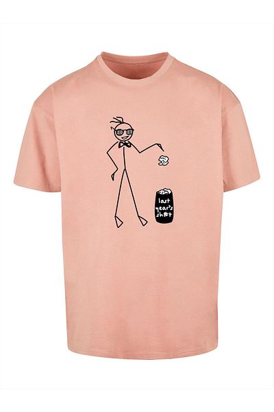 Merchcode Herren Last Year Heavy Oversize Tee