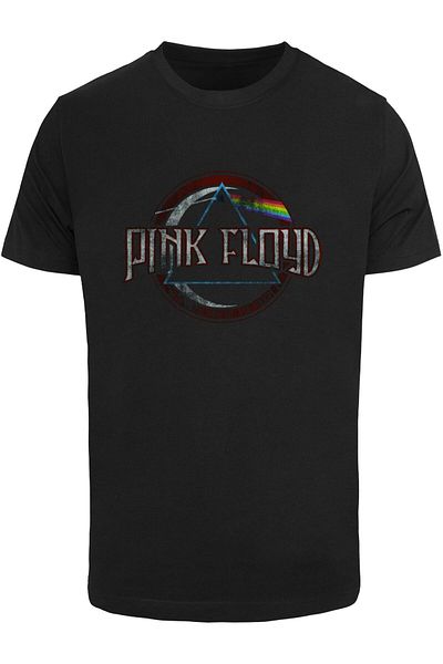Merchcode Herren Pink Floyd Dark Side Of The Moon Circular Logo Tee