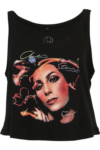 Merchcode Damen Ladies Cher Colour Tank Top