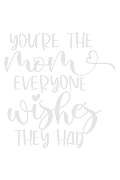 StoryGift Romania Sticker Autocolant 30CM Exterior pentru mamele foarte iubit...