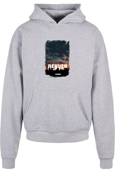 Merchcode Herren Denver Ultra Heavy Hoody
