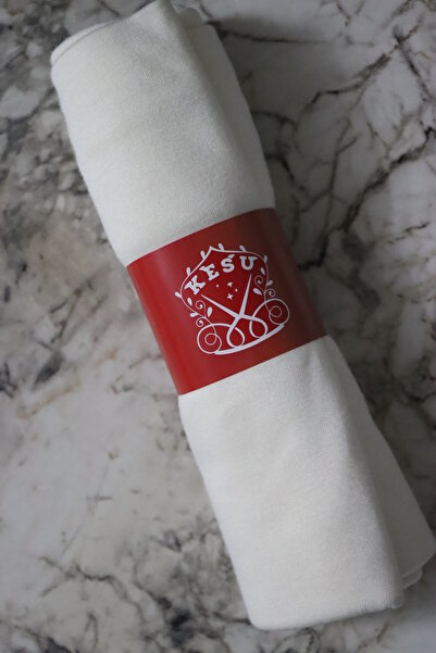 Kesu Σετ 4 χτενισμένων βαμβακερών σαλιών