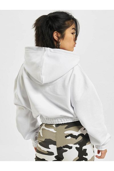 DEF Damen Cropped Hoody