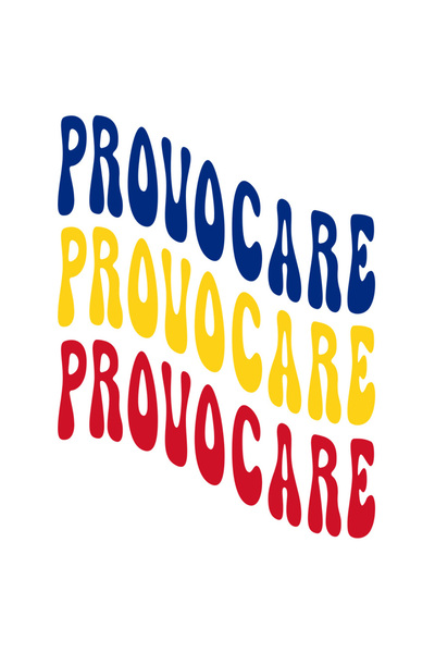 StoryGift Romania Sticker Eticheta 40CM Cuvantul Provocare, in Culorile Steag...