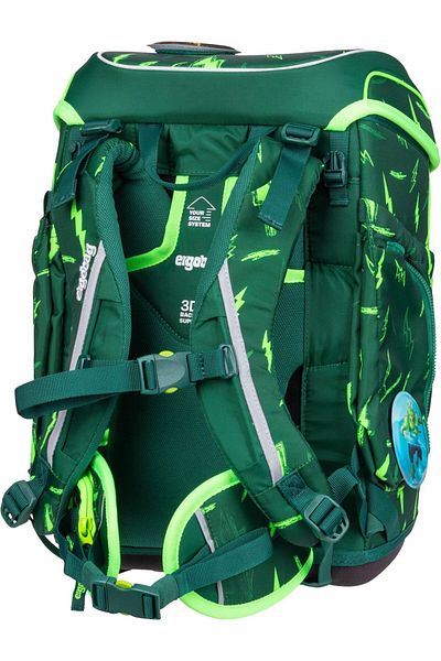 Ergobag Schulranzen Cubo Set Lumi
