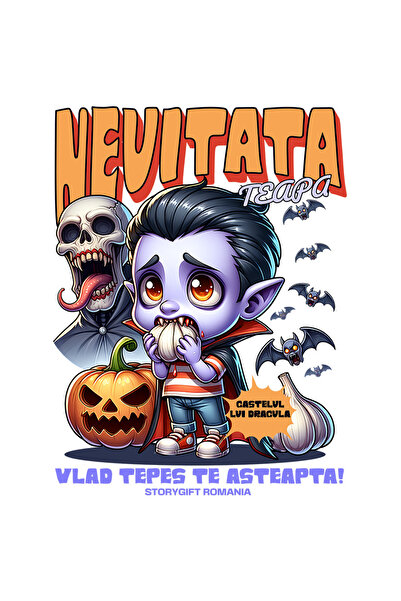 StoryGift Romania Sticker Autocolant 70CM Neuitata teapa-Vlad Tepes te asteap...