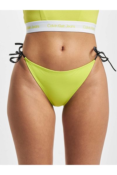Calvin Klein Damen Underwear Cheeky String Side Tie Bikini Unterteil