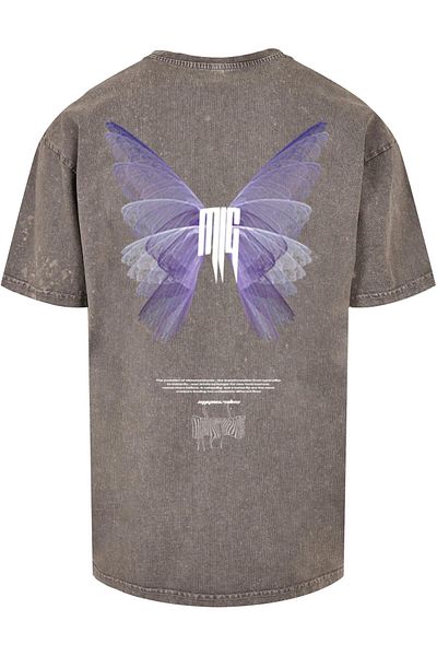 MJ Gonzales Herren Metamorphose V.2 Acid Washed Heavy Oversized Tee