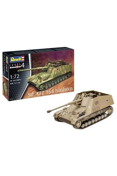 REVELL Model Set 1:72 Sd.Kfz. 164 Nashorn 03358