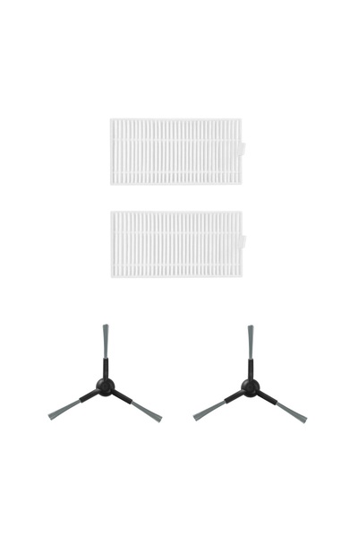Asgard Grup Viomi V5 Compatible 2 Pcs Filter 2 Pcs Side Brush
