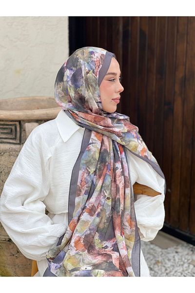 Modakaşmir Model cu pensulă Lina Shawl