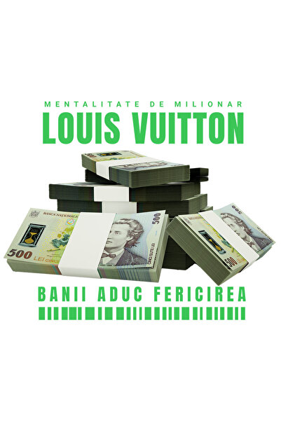 StoryGift Romania Sticker _louis Vuitton_ - Banii Aduc Fericirea Cu Margini A...