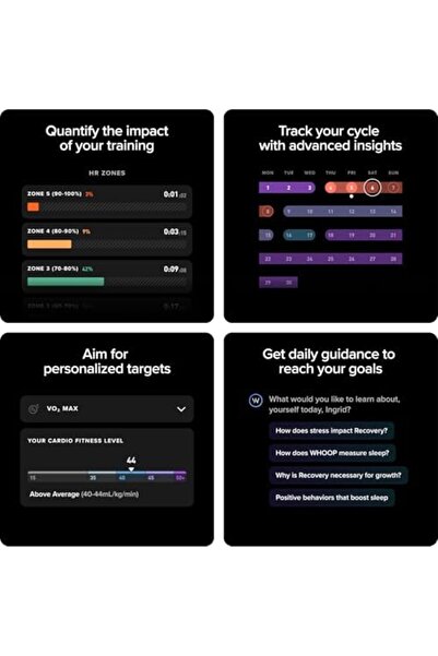 Generic WHOOP One – 12-Month Membership – 5.0 Health and Fitness Wearable