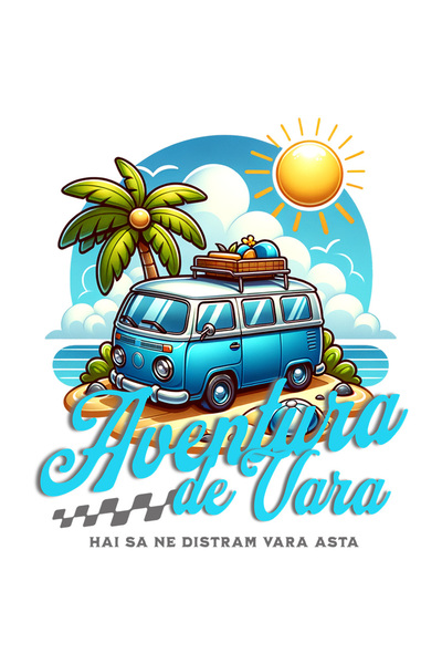 StoryGift Romania Sticker Autocolant 70CM Aventura de Vara - Hai sa ne Distra...