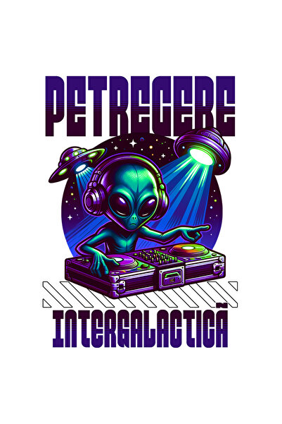 StoryGift Romania Sticker Autocolant 70CM Adeziv Petrecere intergalactică ext...