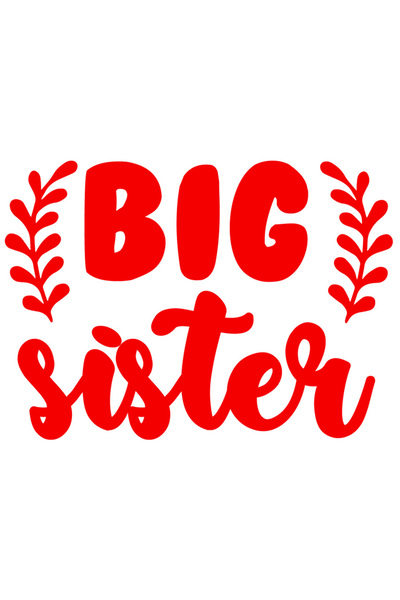 StoryGift Romania Sticker Eticheta 40CM Exterior pentru o sora mai mare iubit...