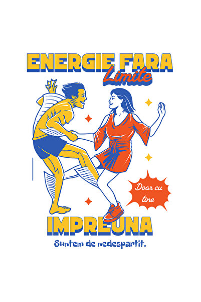 StoryGift Romania Sticker Autocolant 70CM Adeziv Prietenie energie femeie cu ...