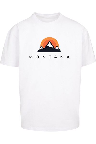 Merchcode Herren Montana Heavy Oversize Tee-by102