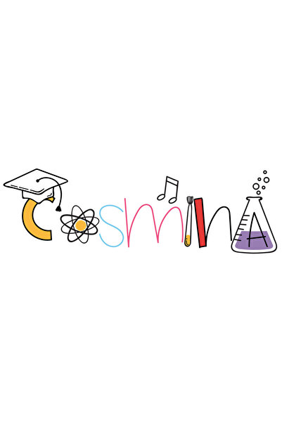 StoryGift Romania Sticker Autocolant 70CM Cu Numele Cosmina, Scoala, Chimie, ...