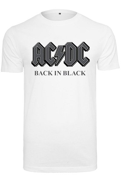 Merchcode Herren Acdc Back In Black Tee