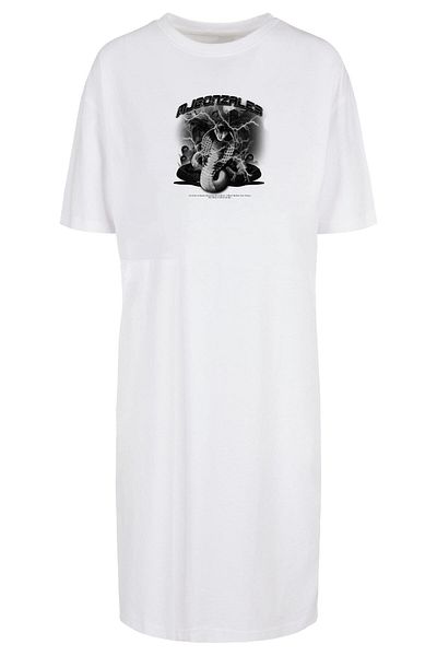 MJ Gonzales Damen Ladies Toxic V.2 X Oversized Slit Tee Dress