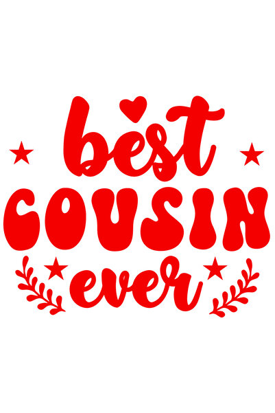 StoryGift Romania Sticker Eticheta 40CM Exterior pentru cea mai tare verisoar...