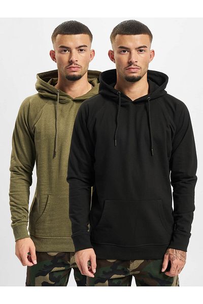 Denim Project Herren Dpbasic 2-pack Hoody