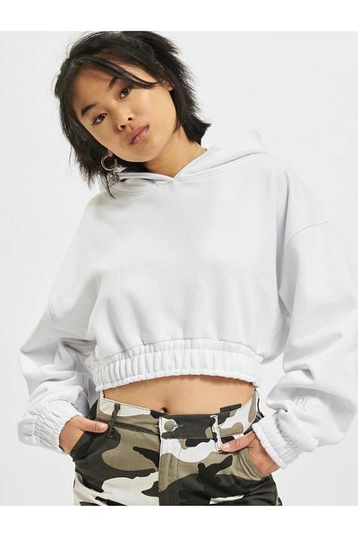 DEF Damen Cropped Hoody