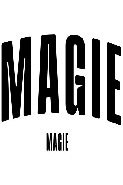 StoryGift Romania Sticker Eticheta 40CM Cuvantul Magie, Motivational, Self He...