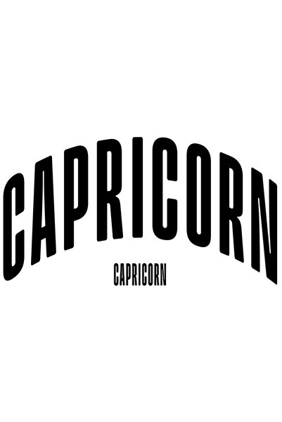 StoryGift Romania Sticker Eticheta 40CM Cuvantul Capricorn, Motivational, Sel...