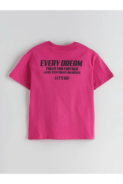 LC Waikiki Text Printed Boy's T-Shirt