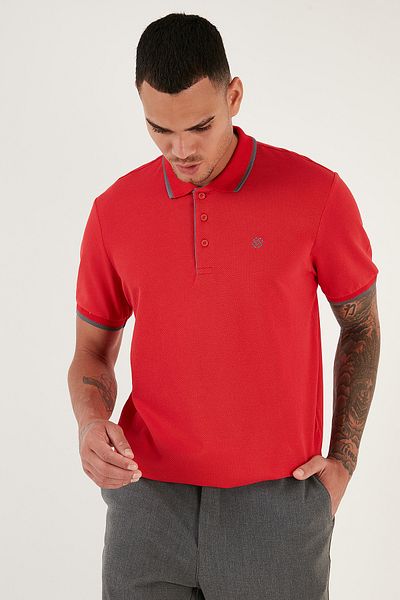 Buratti Cotton Regular Fit Buttoned Polo Neck 3 Pack t Shirt Men t Shirt 590211827S3