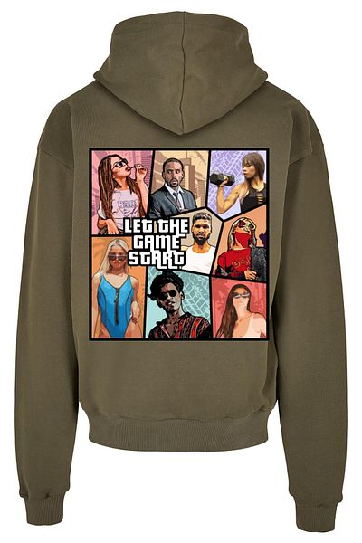 Merchcode Herren Grand Collage Ultra Heavy Hoody