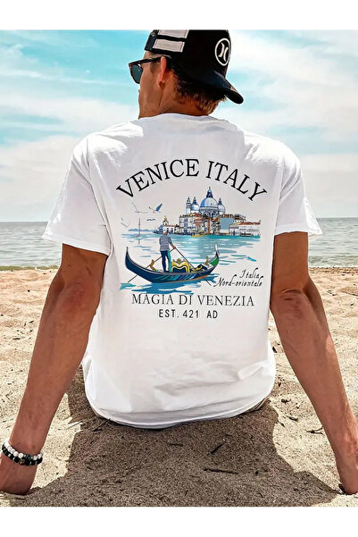 AEMİ Muškarac Štampano 100% pamuk Oversize kroj T-shirt
