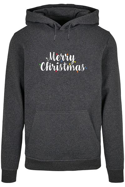 Merchcode Herren Ladies Merry Christmas Lights Box Tee