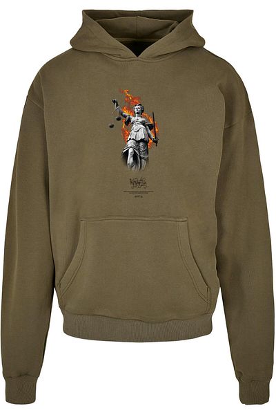 MJ Gonzales Herren Justitia X Heavy Oversized Hoody