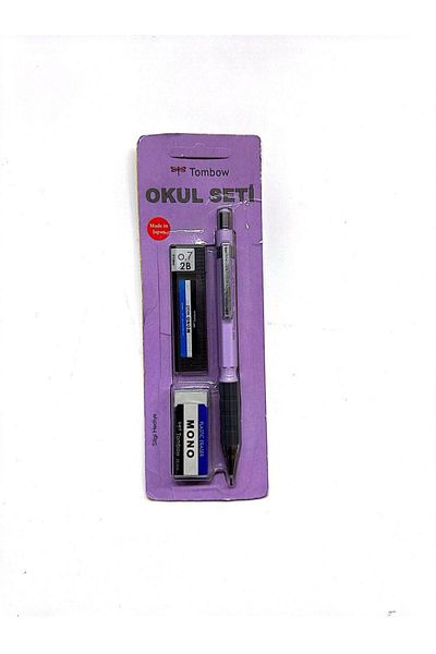 Tombow Versatil Sh-300 0.7 Pastel School Set-Leitz Complete Notebook A6 Lined White-Set 22
