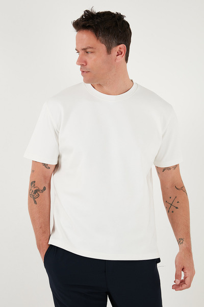 Buratti Cotton Regular Fit Crew Neck Basic t Shirt Men's t Shirt 5902772