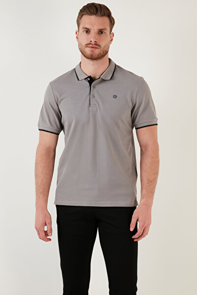 Buratti Βαμβακερό κανονικό γιακά πόλο με κουμπιά 4 τμχ Μπλουζάκια Ανδρικά T SHIRT 590211827S4