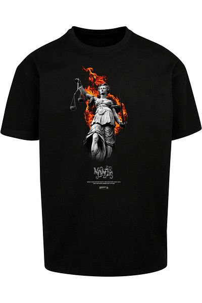 MJ Gonzales Herren Justitia x Heavy Oversized Tee