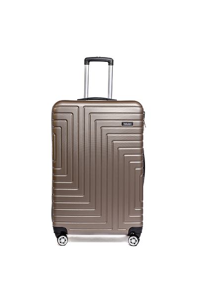 Travel POLO Trolley Set, TRAVEL POLO, ABS, A1004, Smoke, 3 pieces of suitcases with sizes, S-M-L