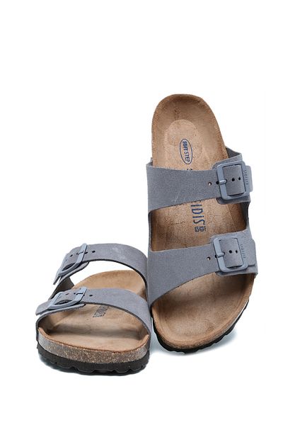 Kifidis K14943 Kifidis Soft Step Women's Double Banded Cork Slippers 36-41