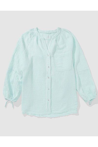 AMERICAN EAGLE Aerie Daybreak Cover Up Shirt