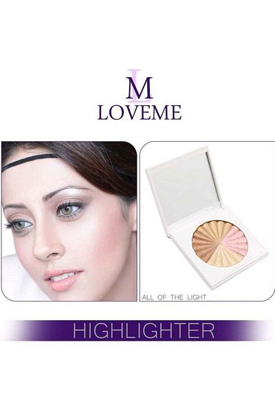 LOVEME BEAUTY LOVEME Highlighter Consisting Of 4 Colors