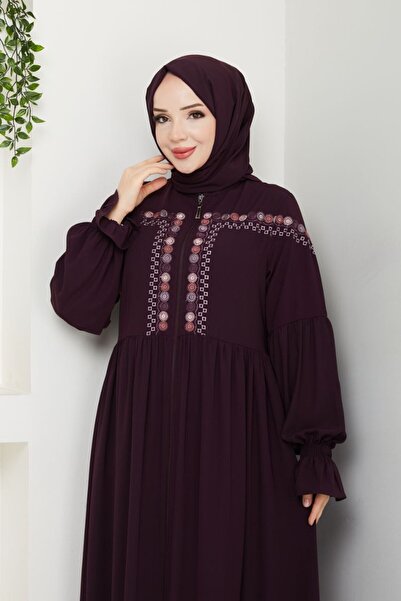 moda4b Κοστούμι Φεράς από μετάξι Μεδίνας με λεπτομέρεια κεντήματος, Ρούχα Τσό...