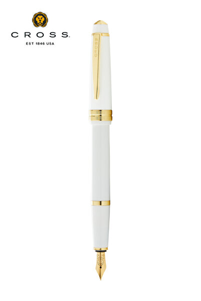 Cross WizDesign At0746-10mf Baıley Lıght Dolmakalem Beyaz Altın (M) Özel Hedi...